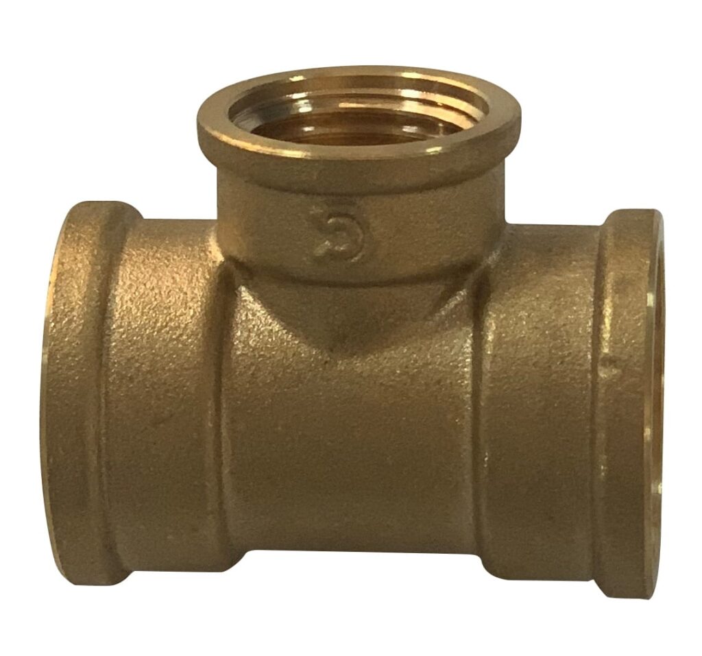 Calido Trójnik 3/4"W Mosiądz