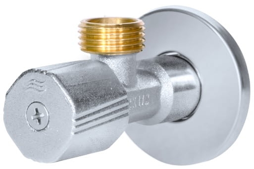 Zawór kątowy grzybkowy 1/2"x3/8" Duro Twist