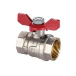 Zawór kulowy W/W 1/2" z motylkiem Calido-S30