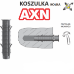 AFS Koszulka kołka AXN 10x70/F 10 szt opk
