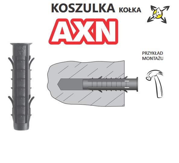 AFS Koszulka AXN 10×50/F 14 szt/opk
