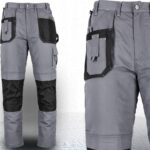 Spodnie zimowe Winter Basic Line szare 3XL Stalco S-51770
