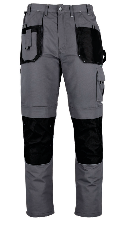 Spodnie zimowe Winter Basic Line szare L Stalco S-51764