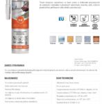 Silikon uniwersalny octowy biały 280 ml Stalco S-64791