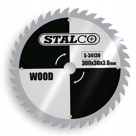 Piła tarczowa 400×3,2×30 do drewna Stalco S-34140