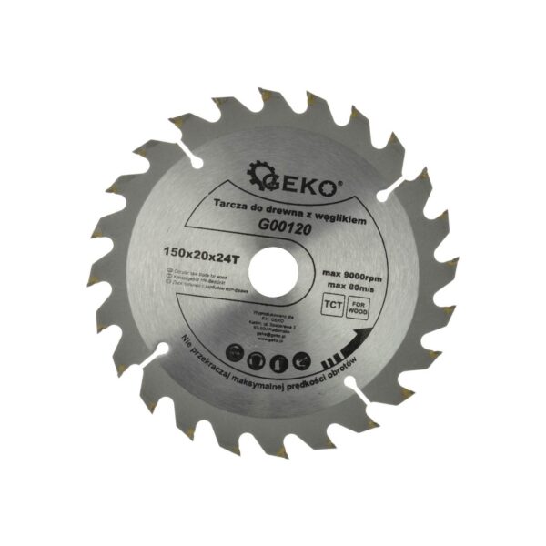 Geko Tarcza do drewna 150×20 Z24 G00120