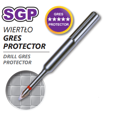 ASF Wiertło Gres Protector SGP 6x115