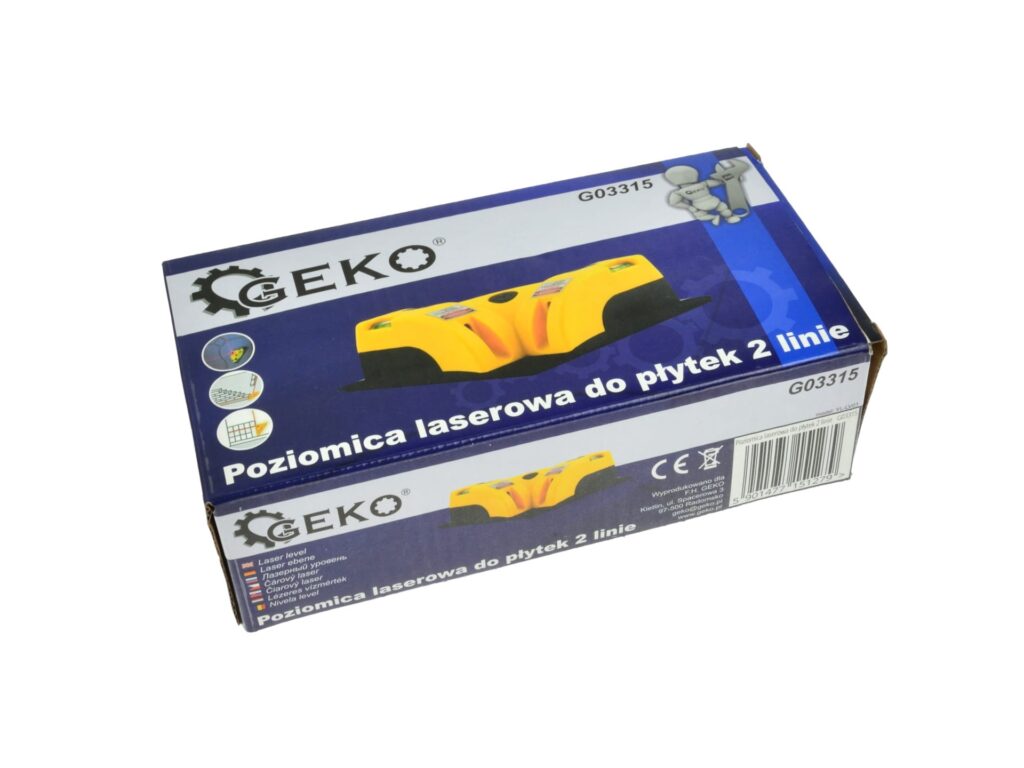 Poziomica laserowa do płytek 2 linie G03315