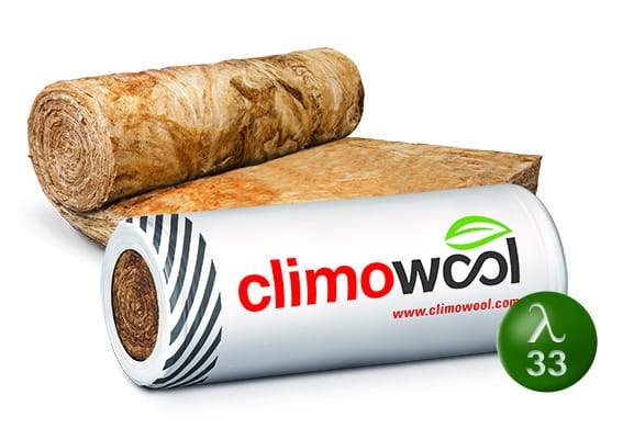Wełna szklana Climowool wełna DF 33 0,033 18cm 3,00m2